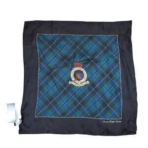 Lauren Ralph Lauren Stoned 100% Silk Square Scarf